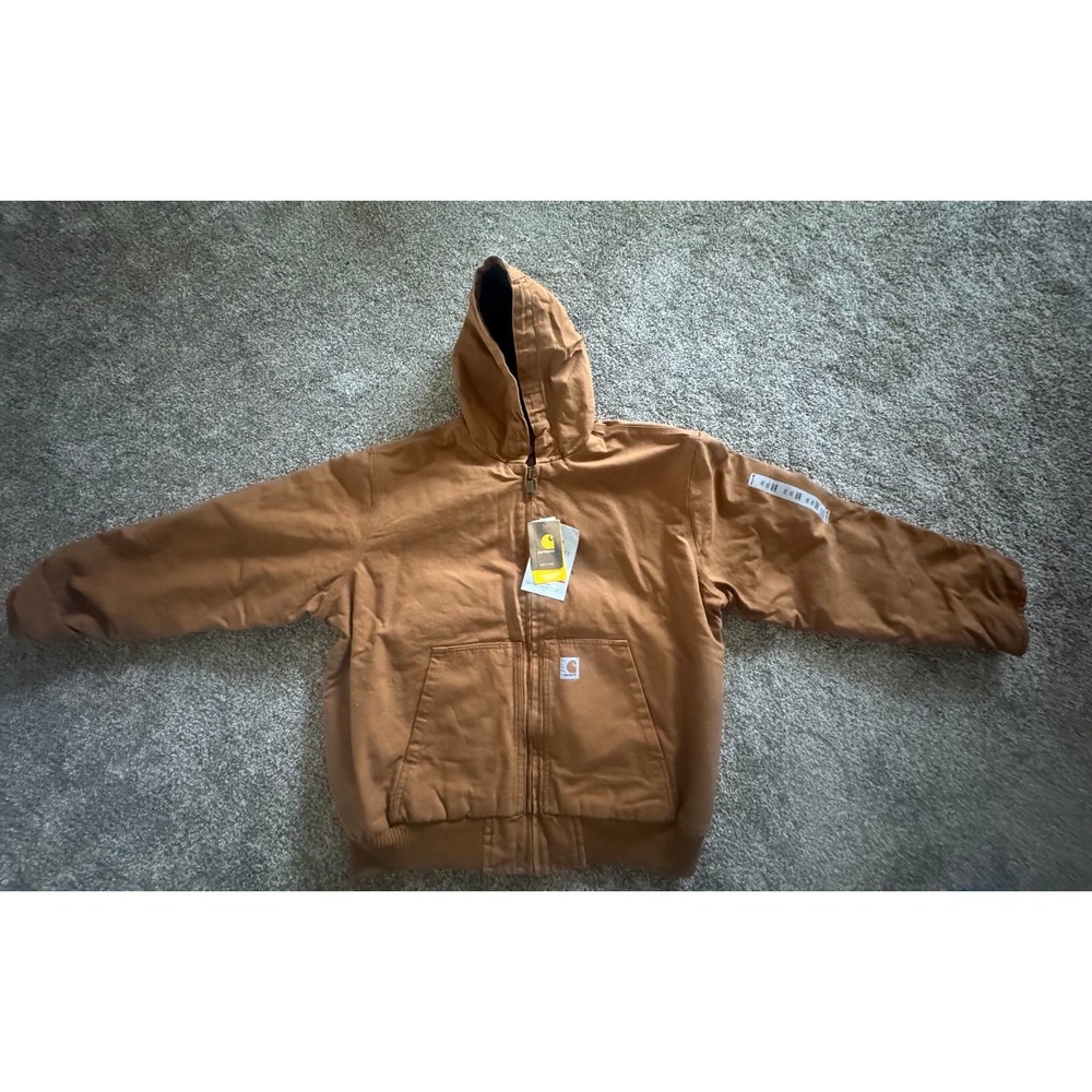 Carhartt Men's J130 Hoodie Duck Jacket 2XL